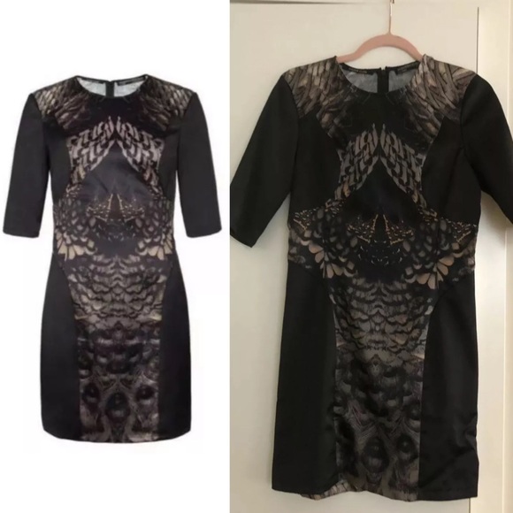 All Saints plaited paradise satin cocktail dress… LAST PRICE NO OFFERS - Picture 1 of 6